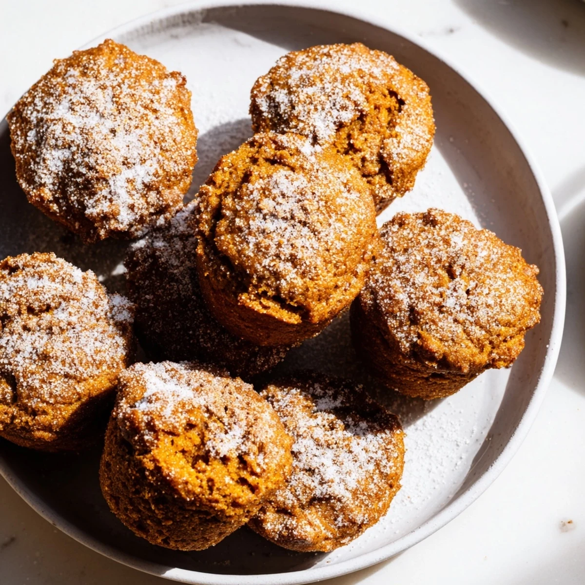 Warm and spiced pumpkin chai bites, ideal for sharing at fall festivities or treat tables.