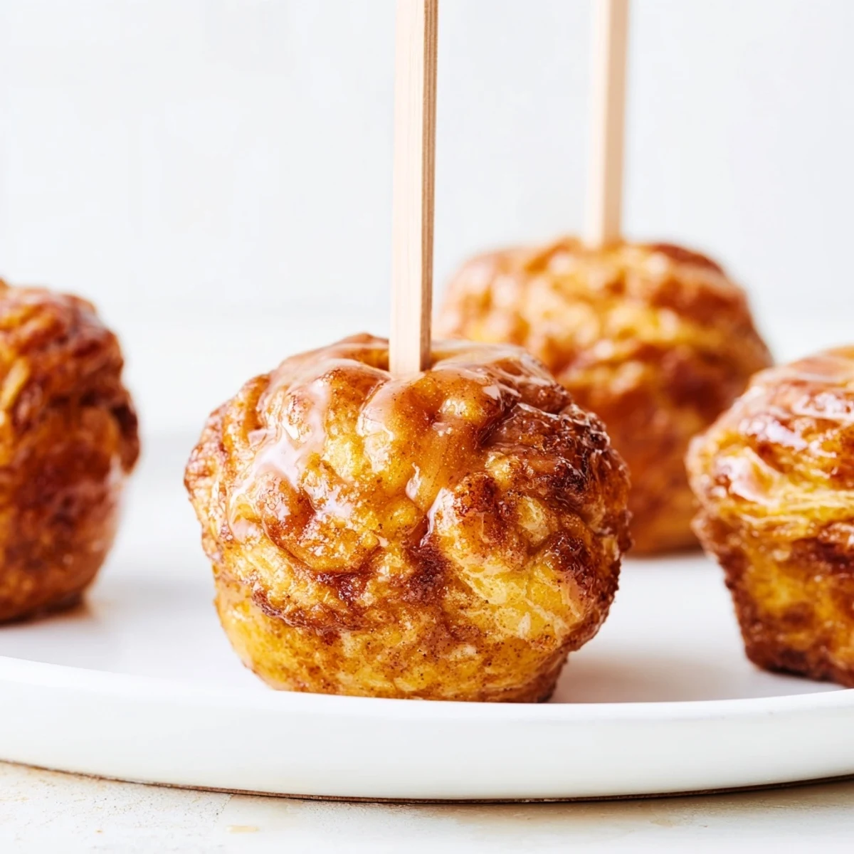 Enjoy these fluffy Flaky Sweet Tea Pumpkin Muffin Pops, a unique fall dessert treat.