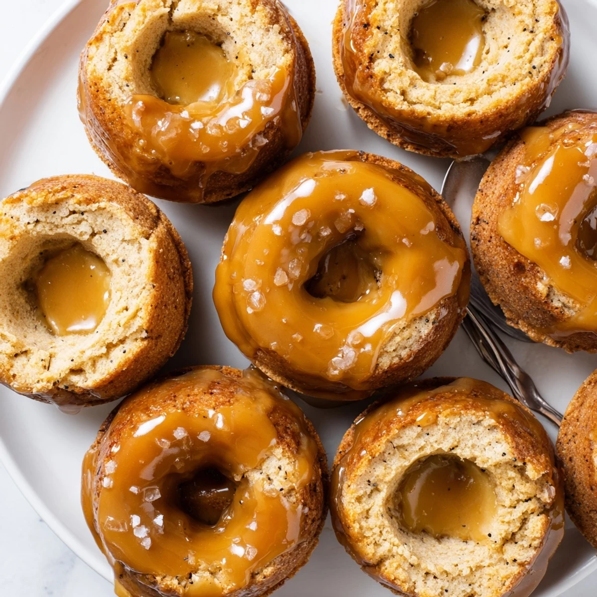 Chai Caramel Coffee Donuts