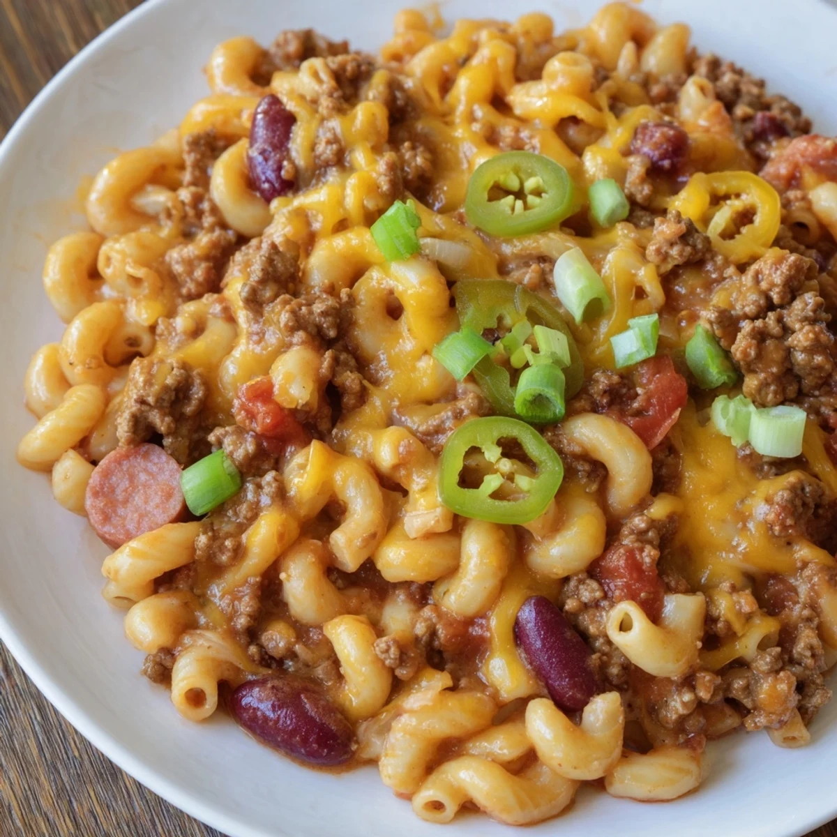Chili Cheese Dog Mac