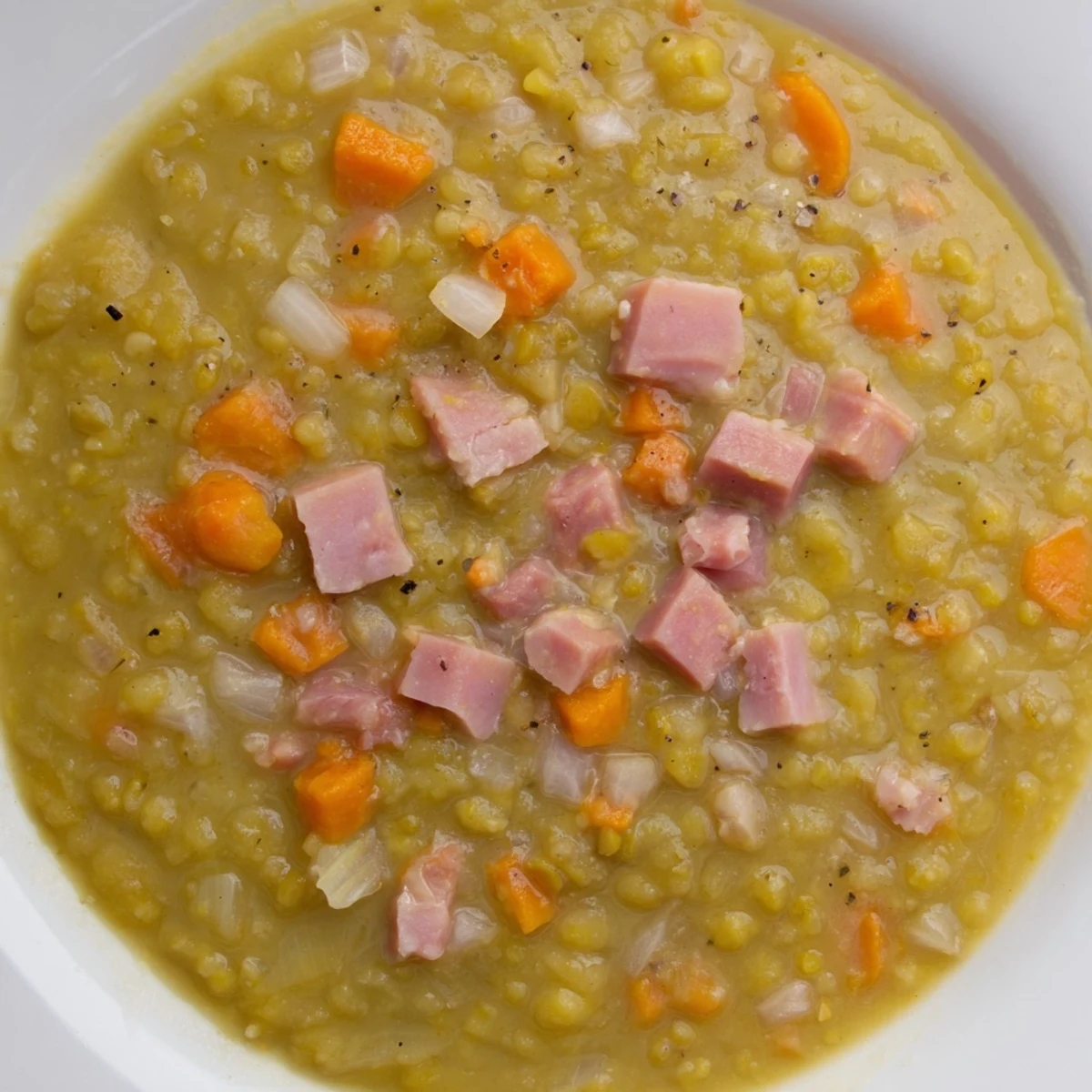 Hearty Split Pea Ham Soup