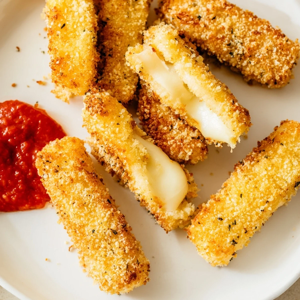 Air Fryer Mozzarella Cheese Fingers