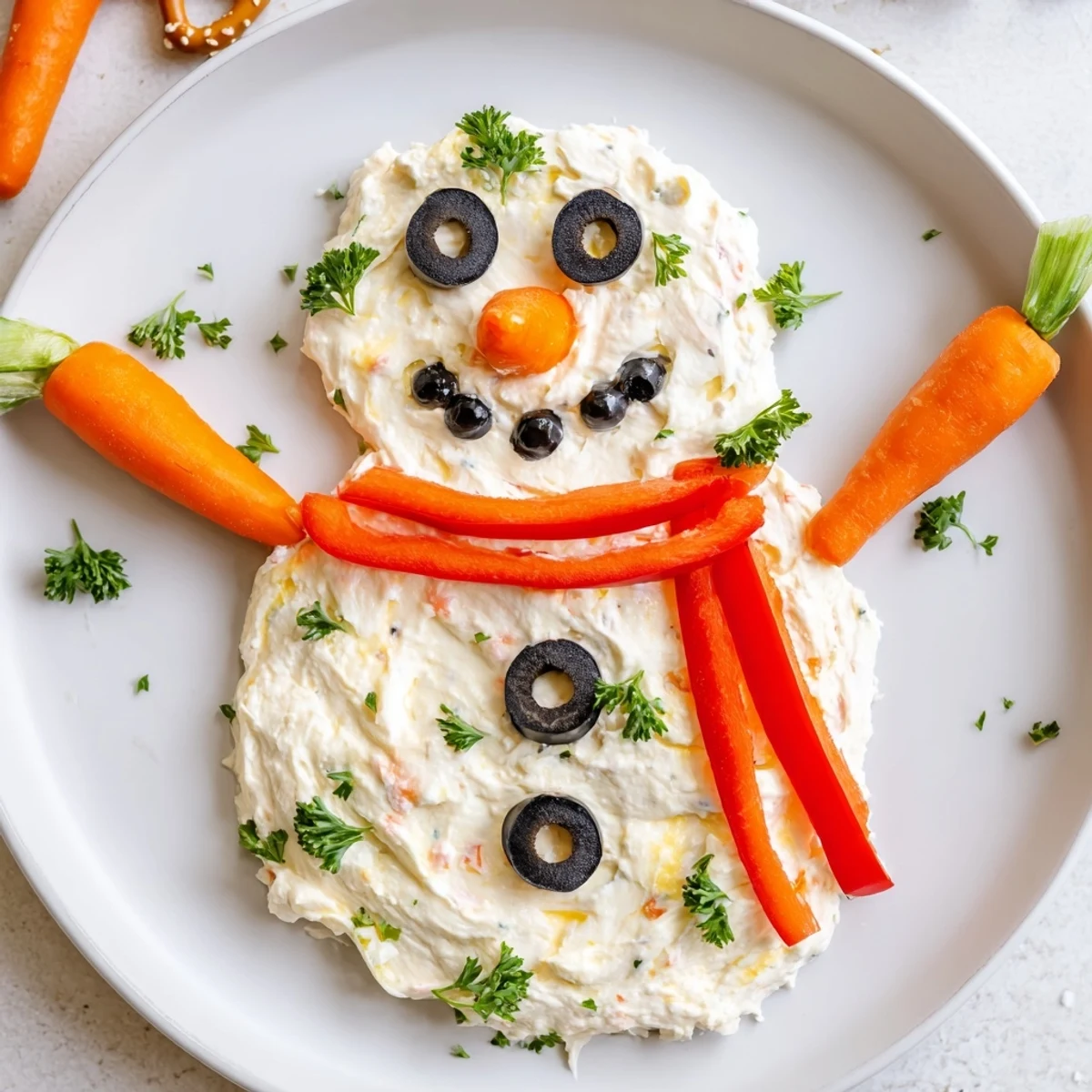 Melted Snowman Dip Bowl