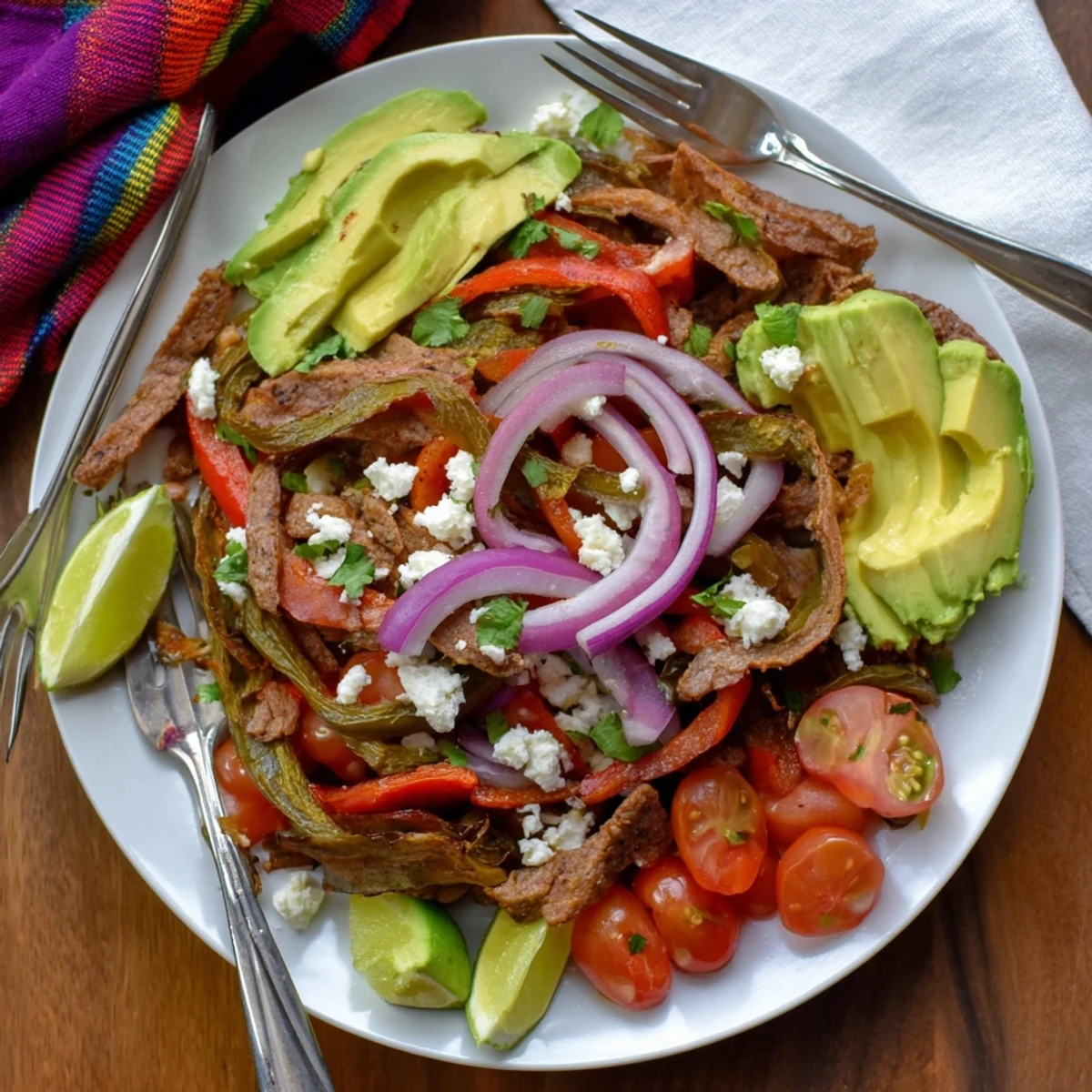 Desert Cactus Taco Platter