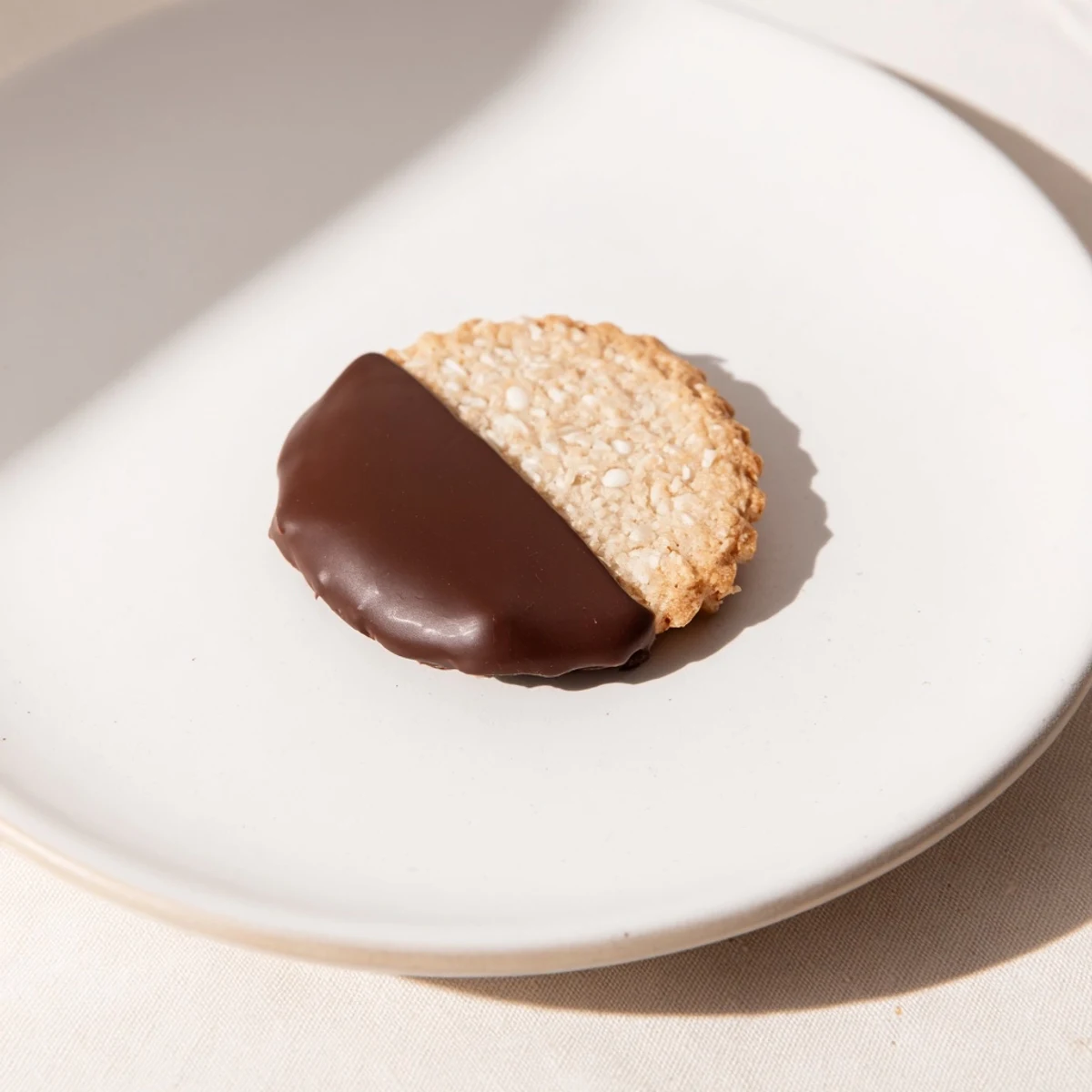 Vanilla Wafers with Chocolate