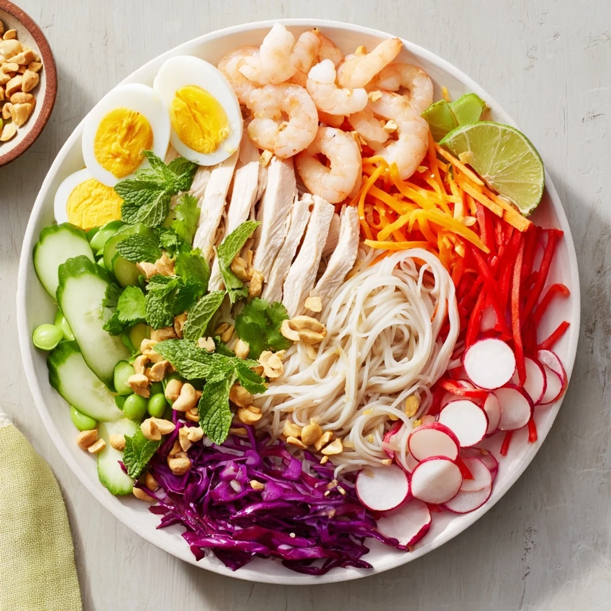 Asian Fusion Noodle Bowl