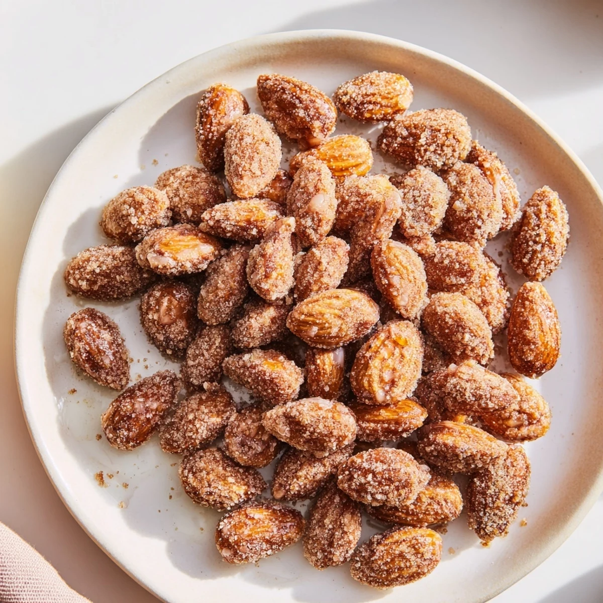 Cinnamon Roasted Almonds Snack
