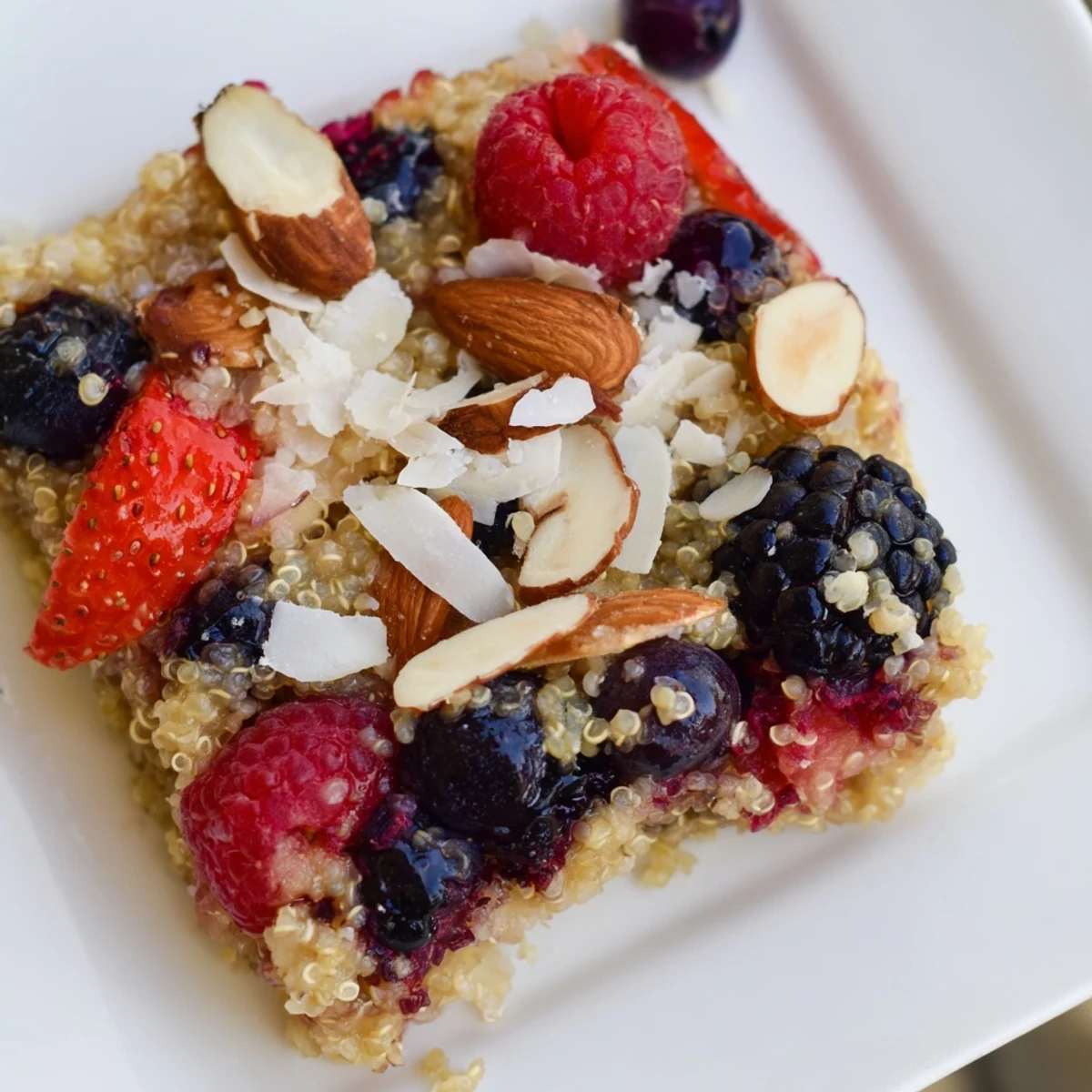 Berry Quinoa Breakfast Bake