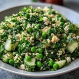 Spring Pea Mint Couscous Salad