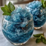 Blue Raspberry Lemonade Slushie