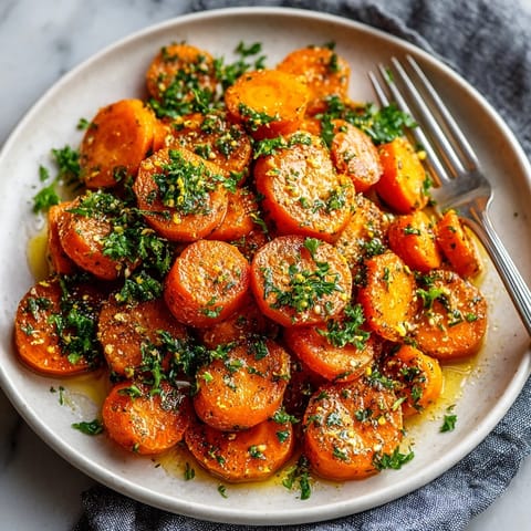 Bright orange honey ginger glazed carrots, perfectly glazed and ready to enjoy as a delightful side.