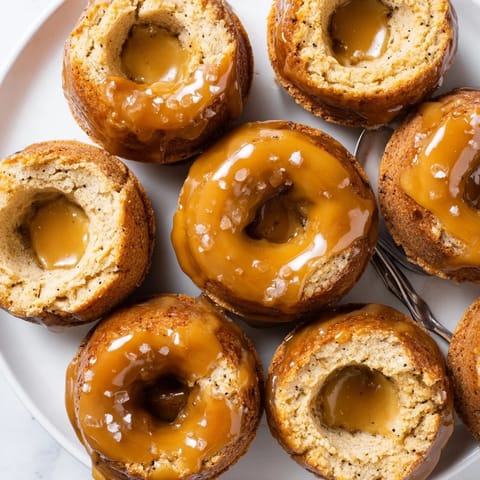 Chai Caramel Coffee Donuts
