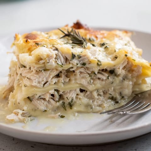 Rosemary Chicken Lasagna Layers