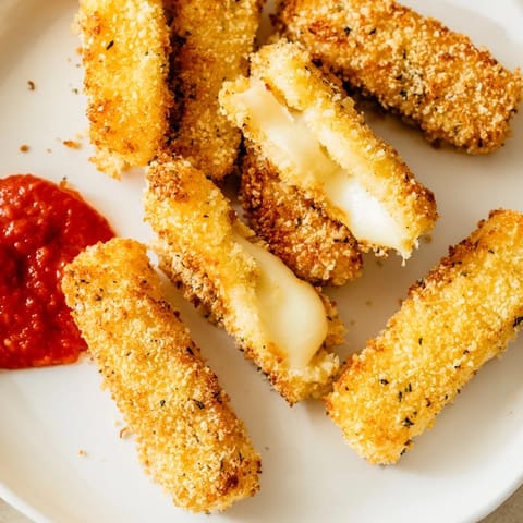 Air Fryer Mozzarella Cheese Fingers