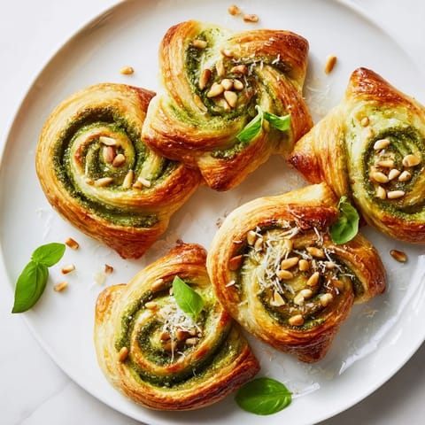 Star-Shaped Pesto Pinwheels