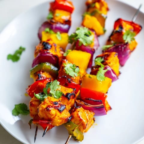 Mango Lime Chicken Skewers