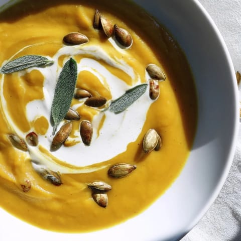 Velvety Butternut Squash Soup