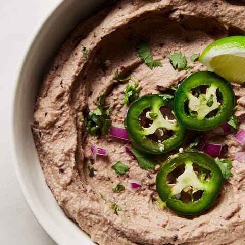 Spicy Black Bean Zesty Dip