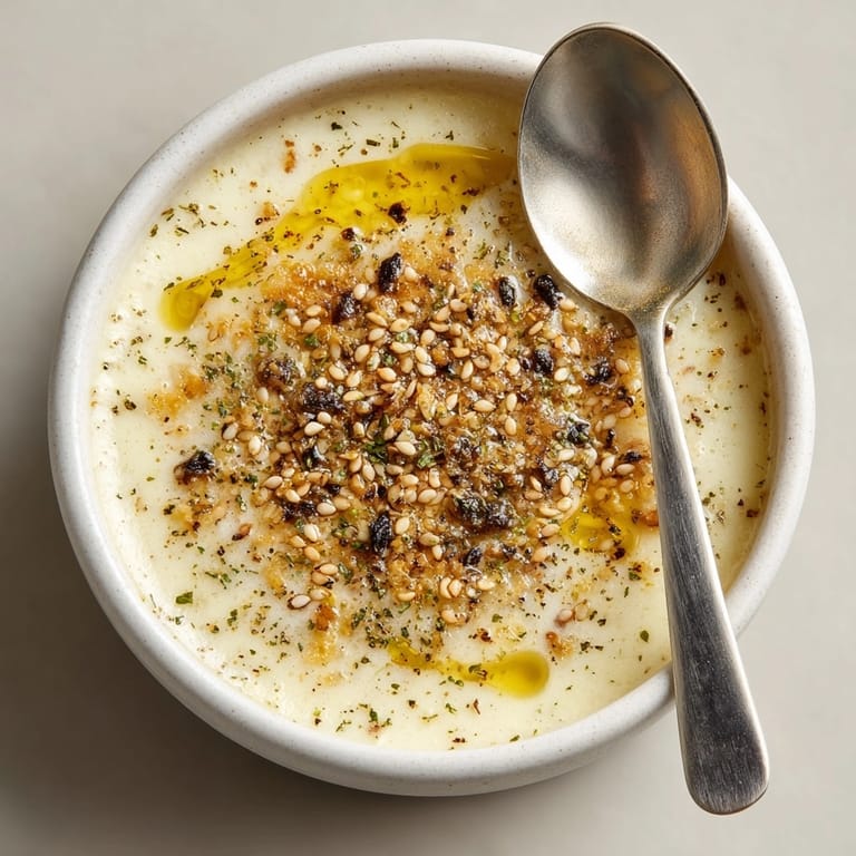 A close-up of homemade Ginger Sesame Dressing, perfect for salads and enhancing Asian-inspired dishes.