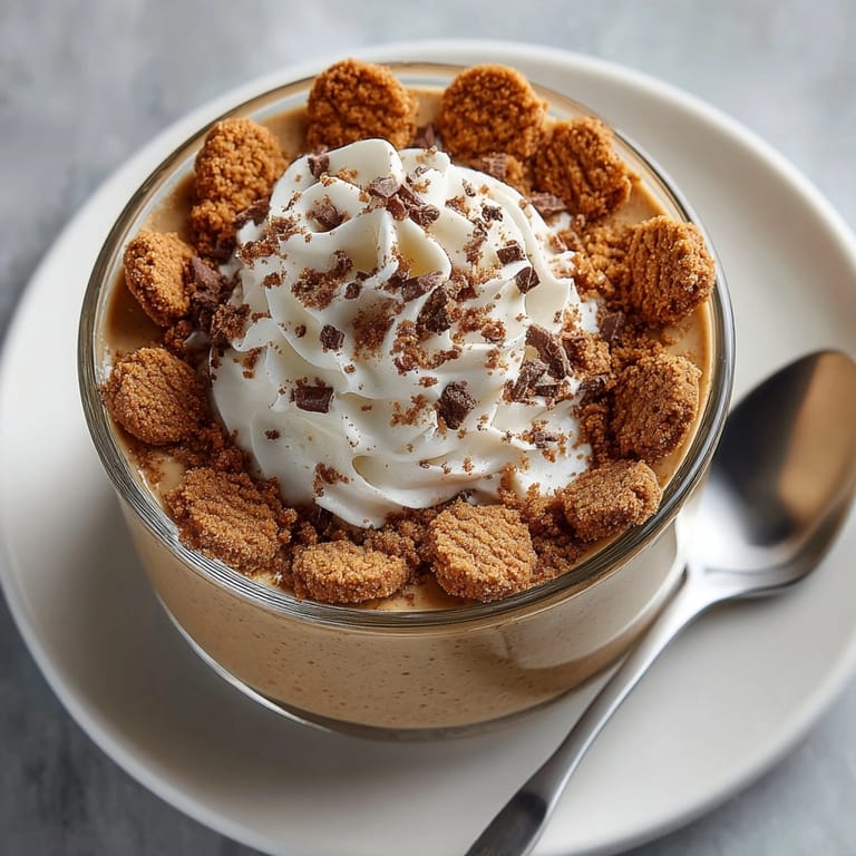 Enjoy the warm, inviting color of this Gingerbread Spiced Panna Cotta, a delicious Italian dessert.