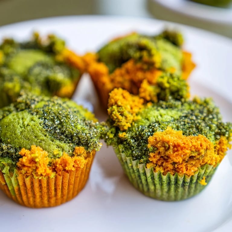 Irresistibly rich matcha pumpkin muffin butter bites are perfect for afternoon tea parties.