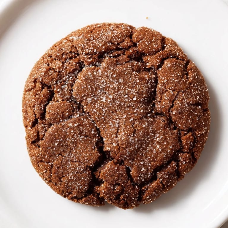 Golden, round chewy soft molasses cookies, fresh from the oven, offering a delightful spiced aroma.